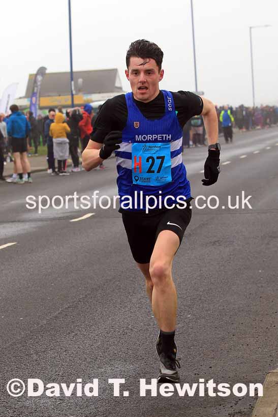 Senior mens 12 Stage 2023 Northern Mens 12 stage and Womens 6 Stage Relays and Young Athletes, Redcar. Photo: David T. Hewitson/Sports for All Pics